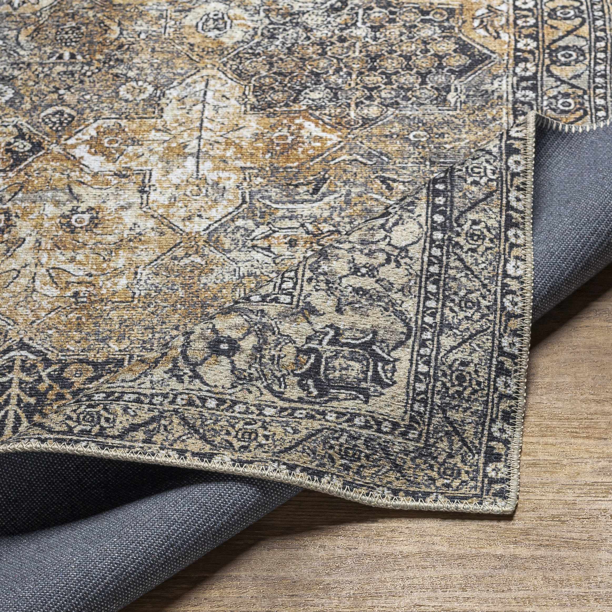 Hauteloom Dagatan Machine Washable Area Rug - Soft & Durable for Living Room, Bedroom - 5'3