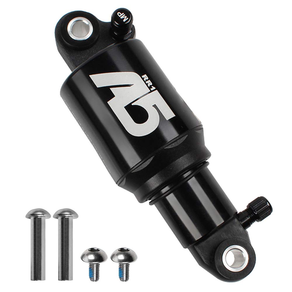 KS A5 Mountain Bike Rear Shock Absorber - Air Suspension with Dual/Solo Chamber - 125mm/150mm/165mm/190mm Travel - Perfect for Trail Riding & Downhill Biking
