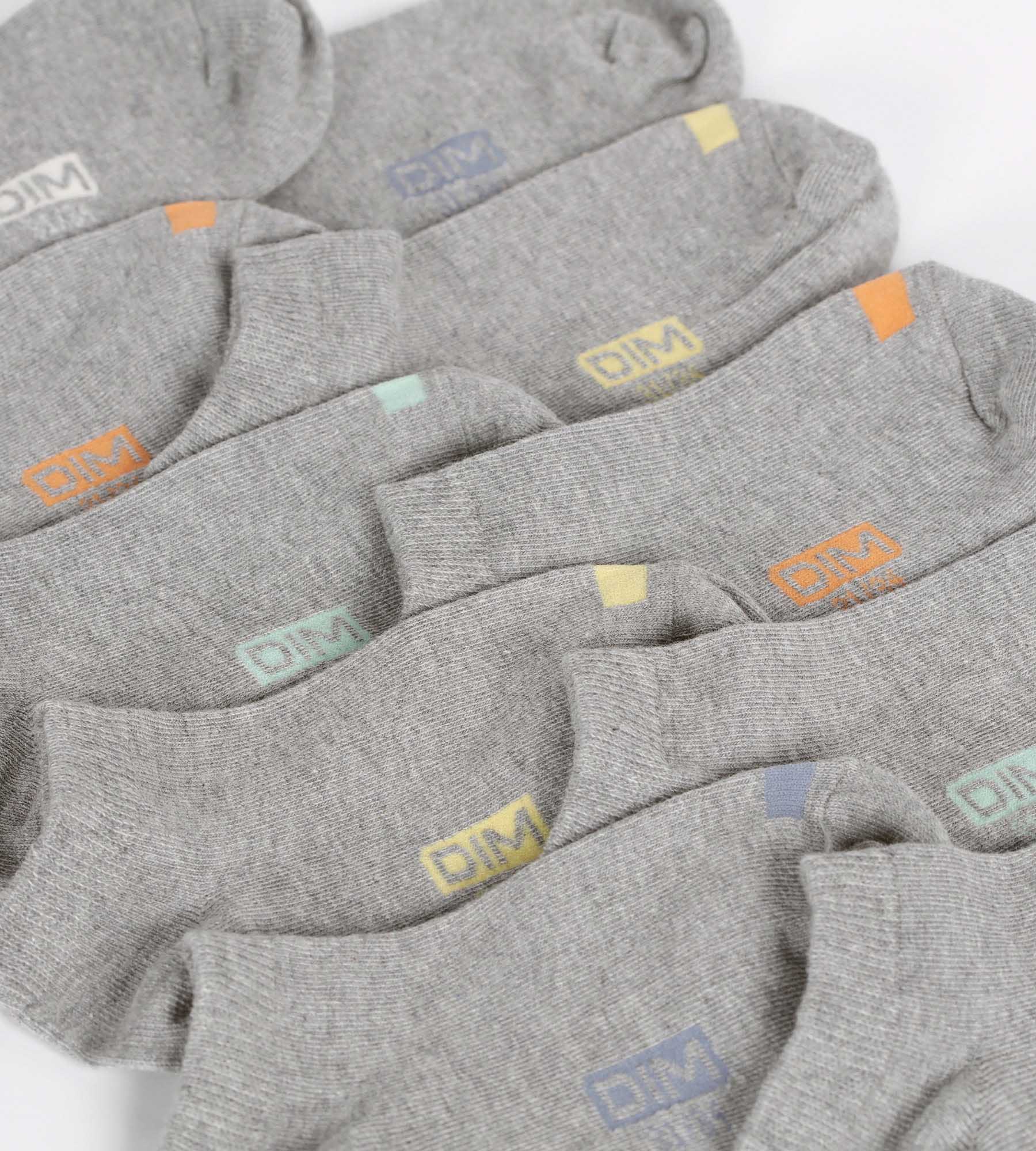 5 Pairs Unisex Cotton Crew Socks with Striped Pattern - Breathable Casual Socks for Men & Women - Perfect for Daily Wear, Sports & Gifts