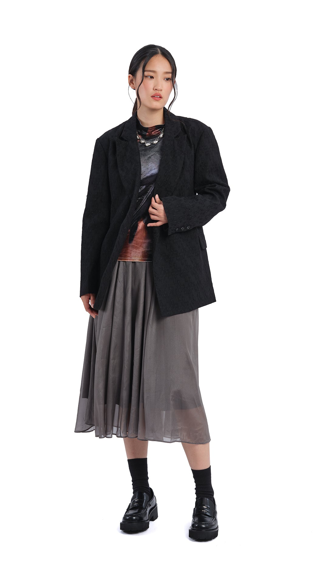 Double Breasted Blazer for Women - Elegant Formal Business Jacket with Notch Lapel | Perfect for Office Wear, Interviews & Professional Events