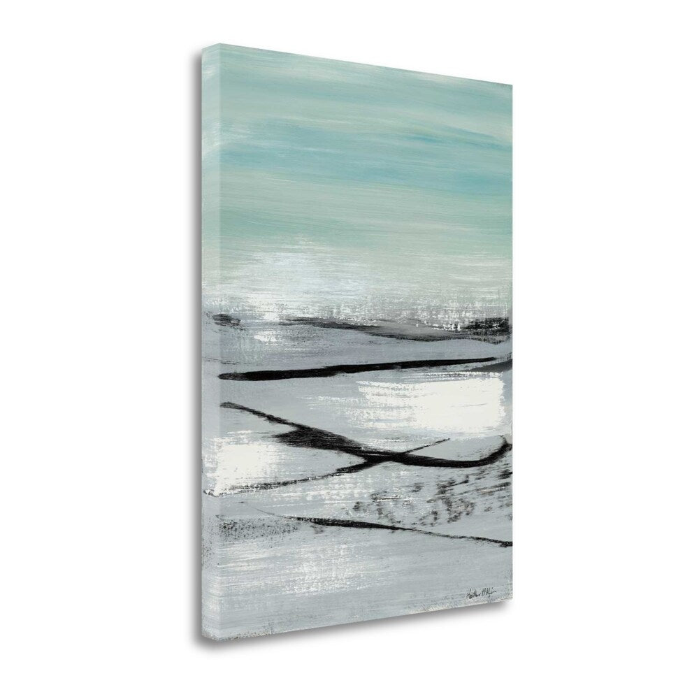 Beach II By Heather Mcalpine - Premium Fine Art Giclee Print on Gallery Wrapped Canvas - Ready to Hang Wall Art for Living Room, Bedroom & Office Decor