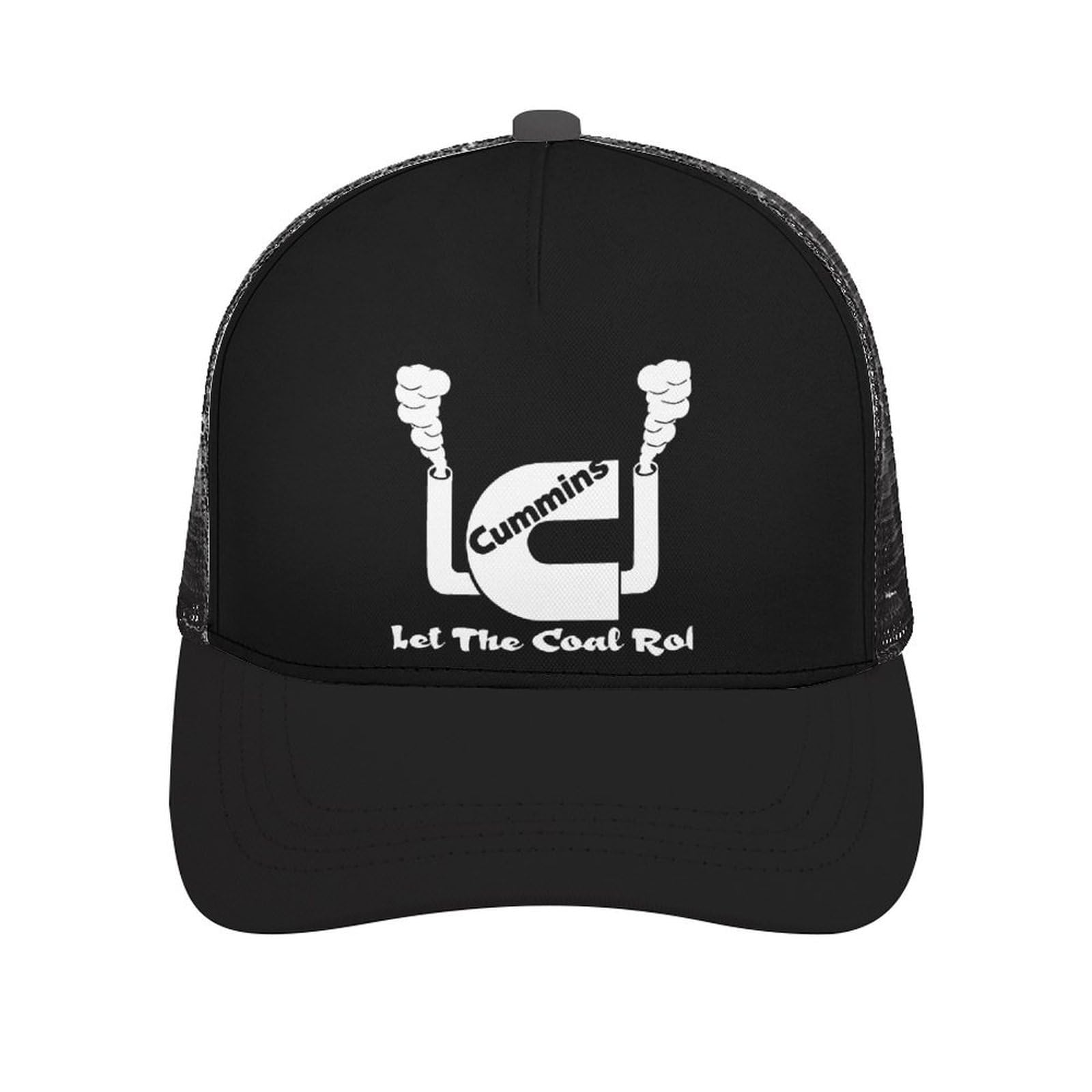 **WaikuB Cummins Mesh Trucker Hat - Adjustable Baseball Cap for Men, Dad Hat, Golf & Summer Sports - Perfect for Outdoor Activities, Driving, and Casual Wear**