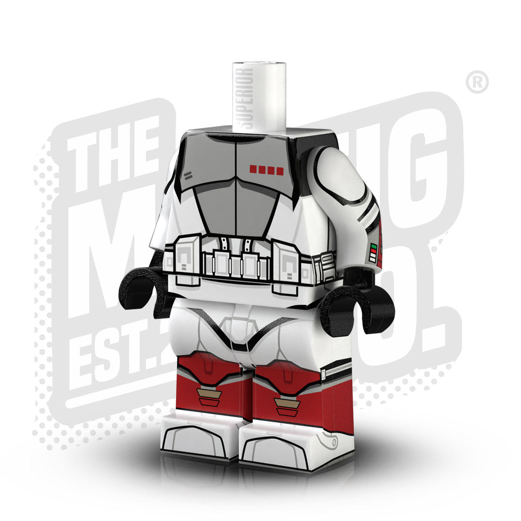 ARC Trooper Body (Hammer) - Star Wars Cosplay Costume for Halloween, Comic Con & Role Playing