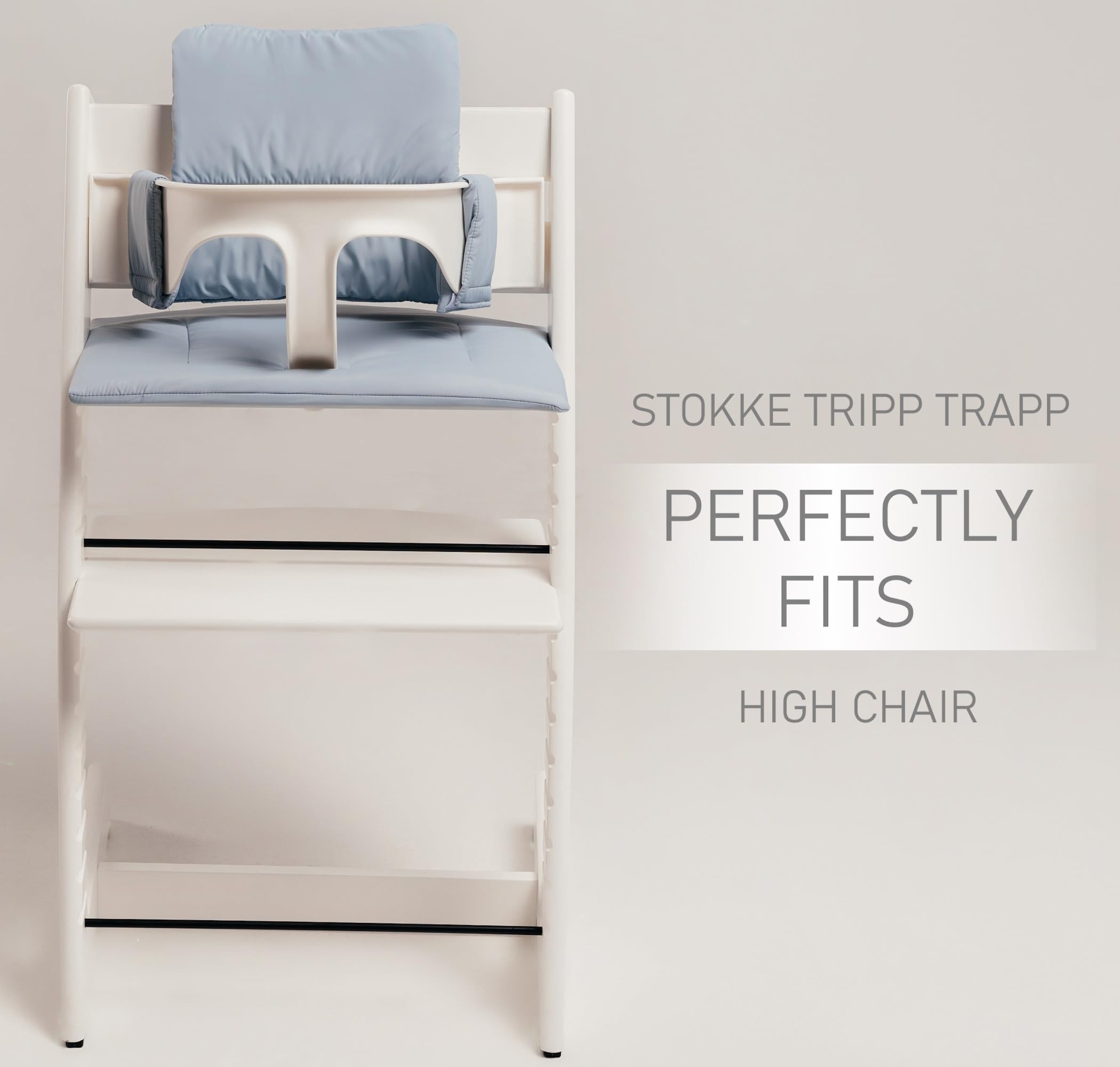Stokke Tripp Trapp Cushion - Waterproof High Chair Seat Cover for Babies - Easy Clean Nursery Accessory for Dining & Playtime