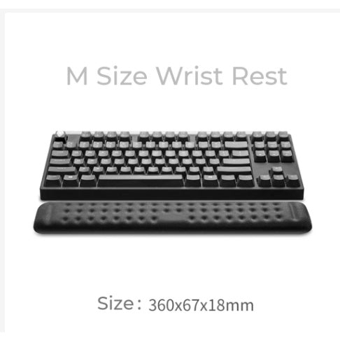 Vaydeer Ergonomic Memory Foam Mouse & Keyboard Wrist Rest - Comfort Support for Gaming, Typing & Office Work - Reduce Wrist Pain & Fatigue for PC, Laptop Users