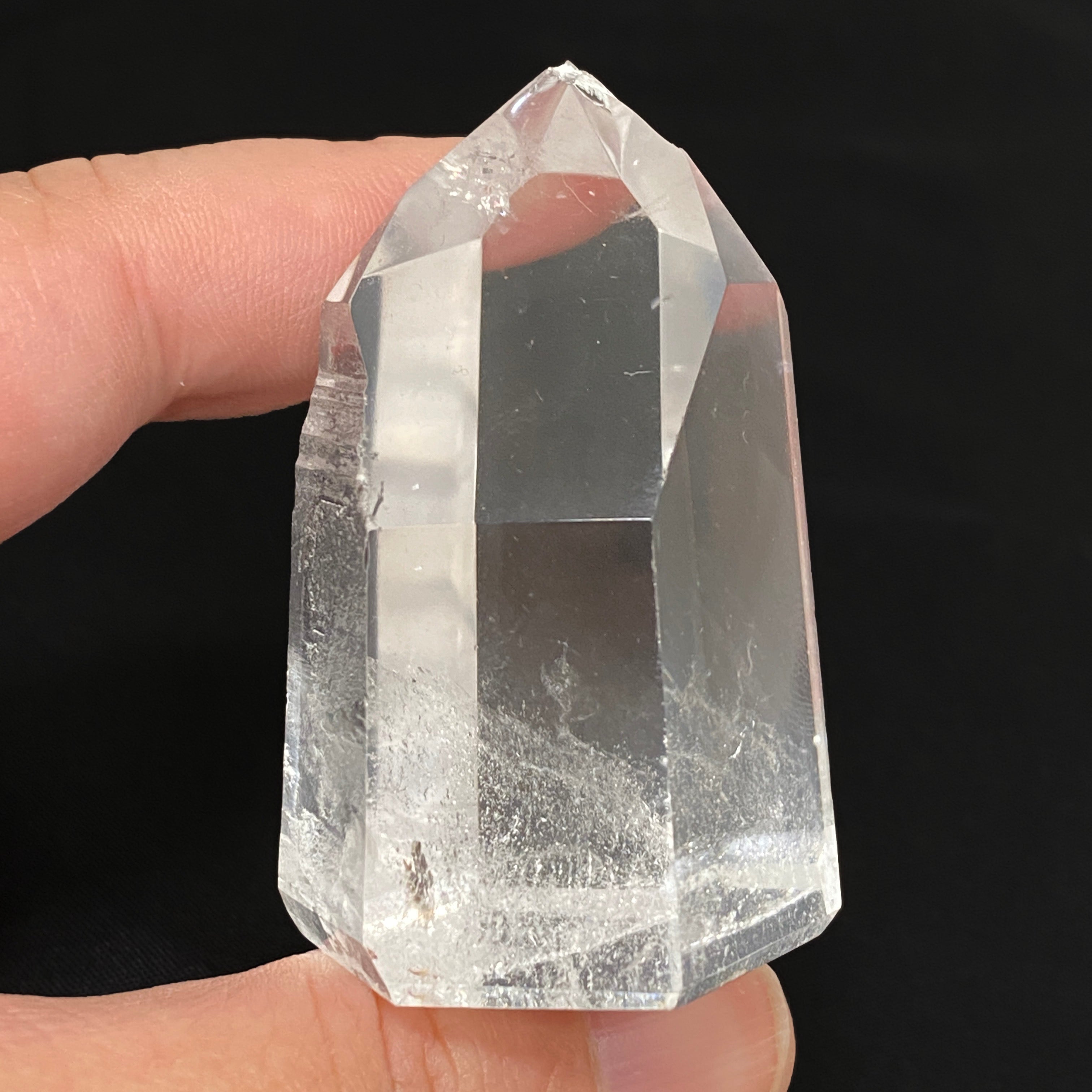 Lemurian Seed Crystal Polished Point - 91g 56x39mm Natural Healing Stone for Meditation, Chakra Balancing & Energy Work - Perfect for Spiritual Growth & Home Decor