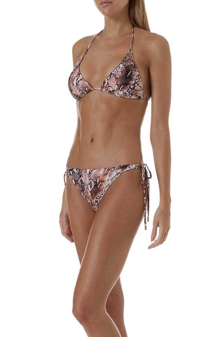 Melissa Odabash Cancun Bikini Set - Women's High Waisted Bikini Swimsuit with Adjustable Straps | Perfect for Beach Vacations, Pool Parties & Summer Getaways