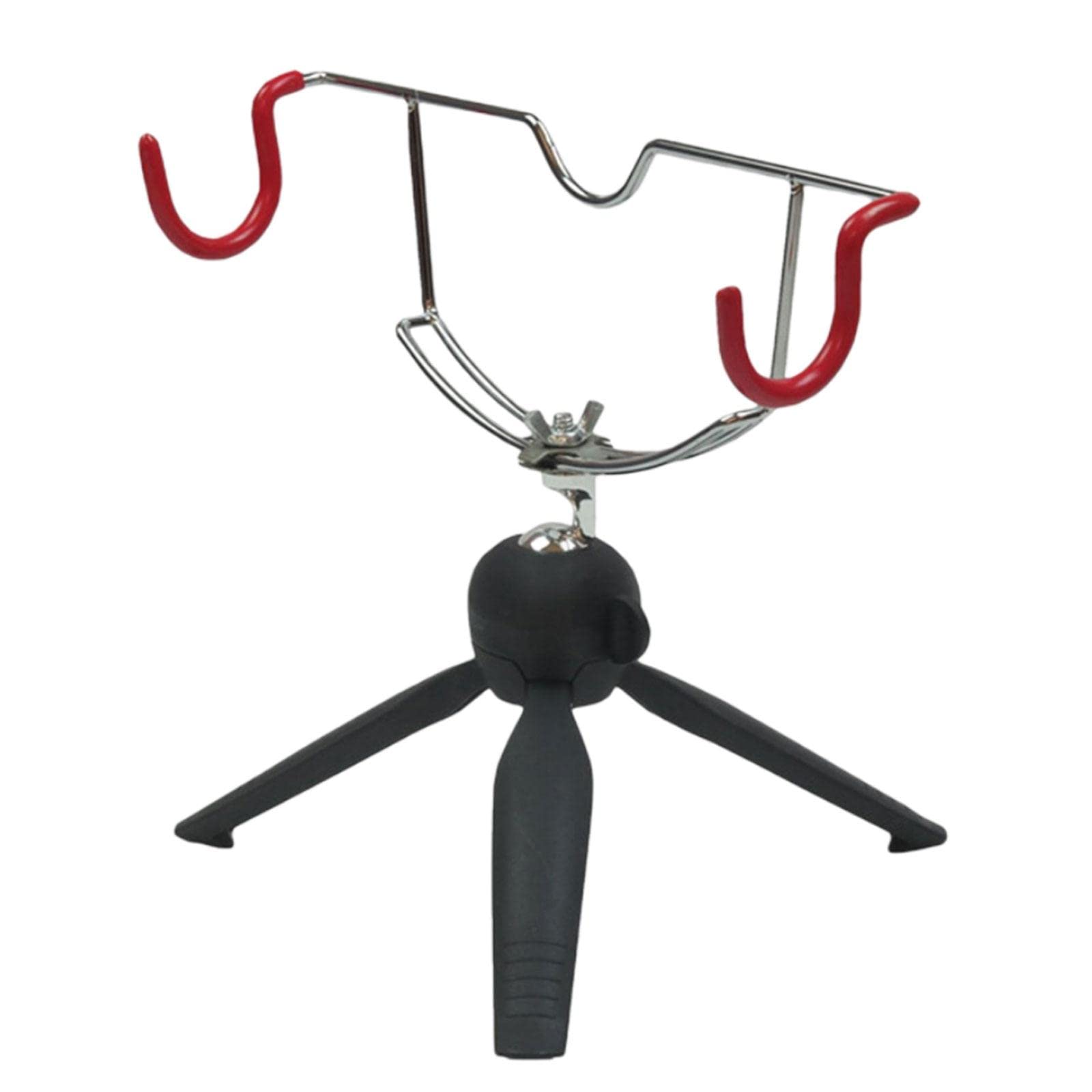 Colcolo Portable Adjustable Folding Ice Fishing Rod Holder Tripod Stand - Durable Beach & Ice Fishing Gear for Anglers - Perfect for Winter Ice Fishing & Summer Beach Fishing Adventures