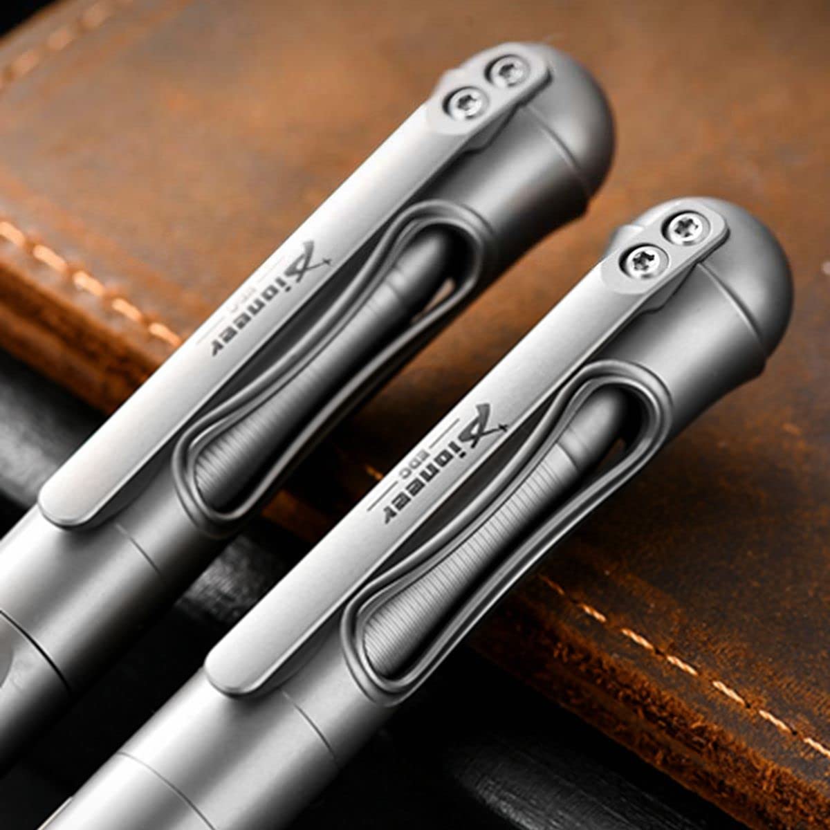 Titanium Alloy EDC Pen - Multi-Functional Writing Tool for Outdoor, Survival, Camping & Everyday Carry | Portable Tactical Pen with Collection Case