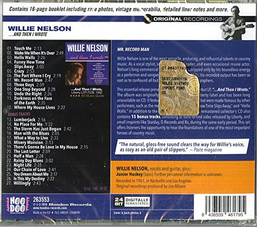 & Then I Wrote + 15 Bonus Tracks - Original Music Album with Exclusive Songs | Perfect for Relaxation, Road Trips & Music Lovers