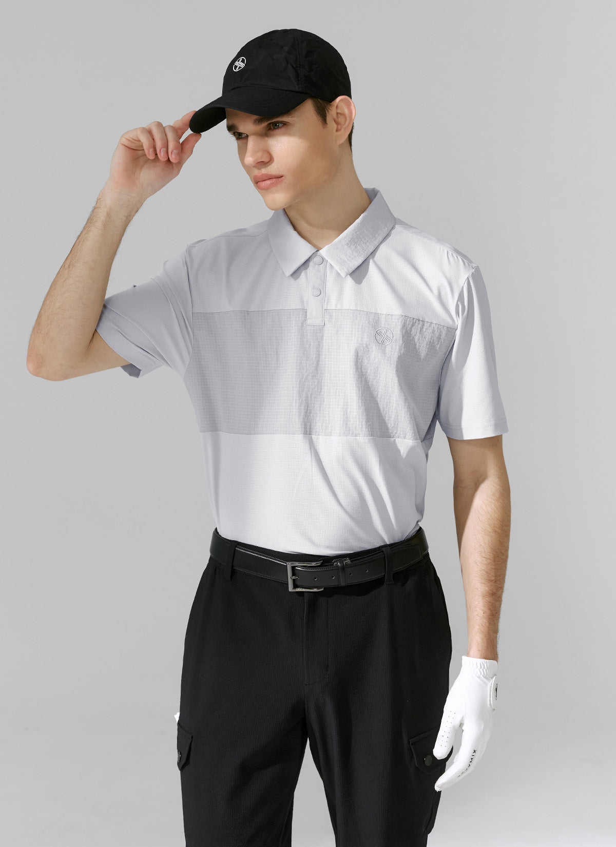 Magic Hole Polo Shirt for Men - Breathable Short Sleeve Golf Shirt with Moisture Wicking - Perfect for Golf, Tennis & Summer Outdoor Activities