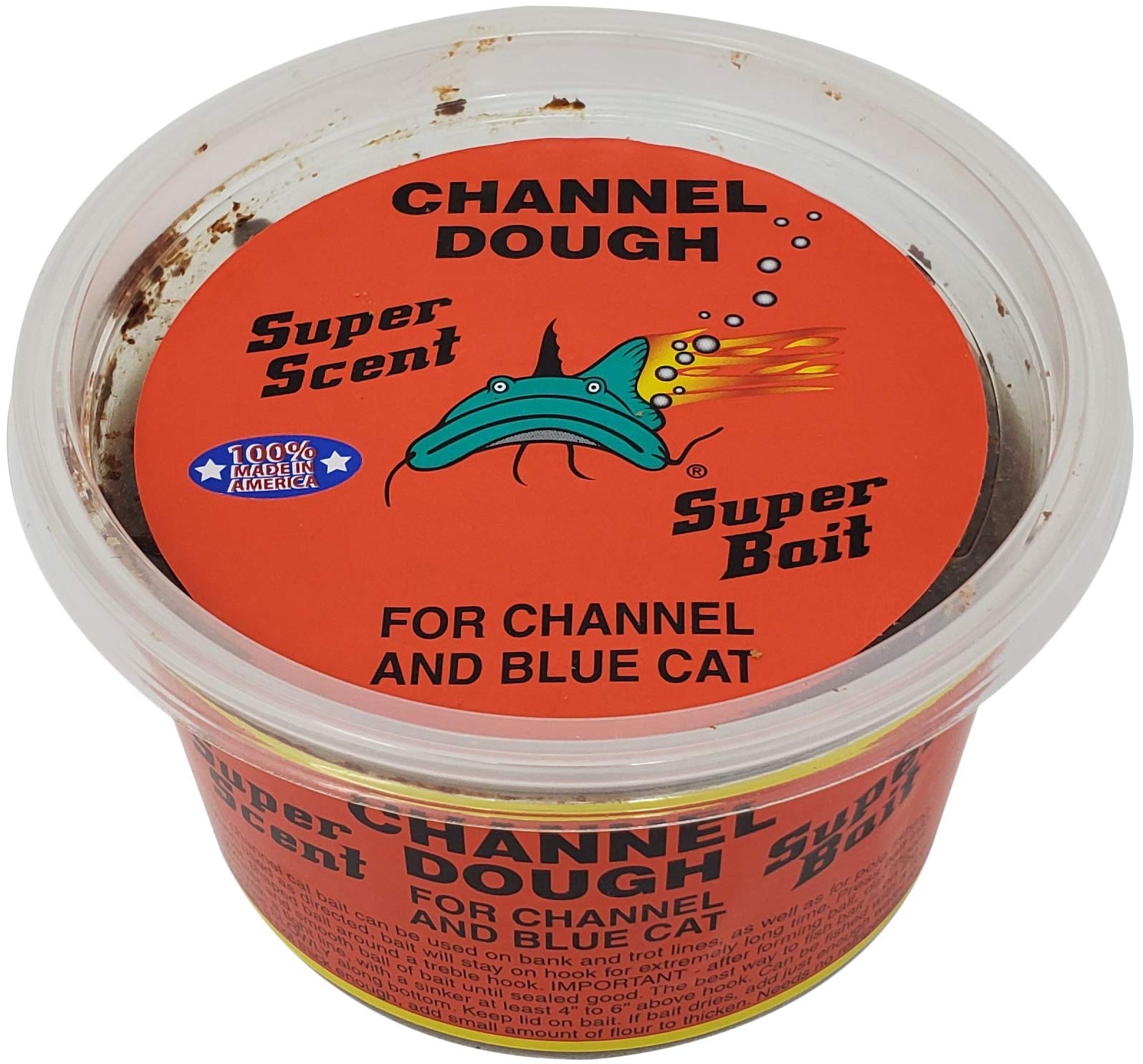 Rusty's Channel Catfish Dough Baits - Premium Catfish Fishing Bait for Freshwater Fishing - Perfect for River, Lake, and Pond Catfishing