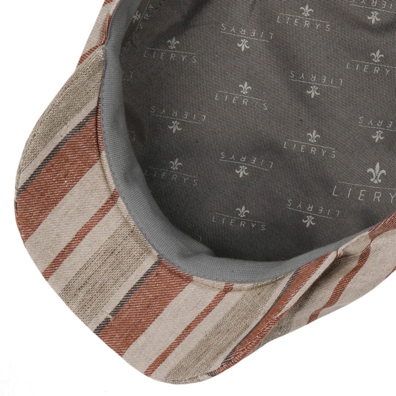 Lierys Chesterton Linen Flat Cap - Classic Men's Summer Hat for Outdoor Activities, Travel & Casual Wear