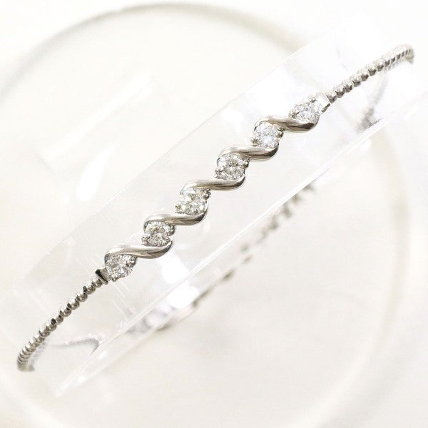 18K White Gold Diamond Bracelet for Women - Elegant & Luxurious Jewelry Gift for Anniversary, Wedding, or Special Occasion