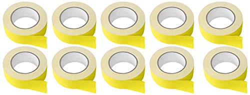 Rockville Pro Audio/Stage Wire ROCK GAFF Yellow Gaffers Tape 2