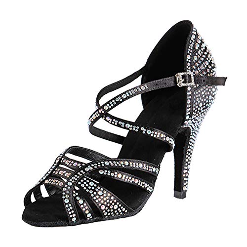 Black(3.93'' Cone Heel)-356