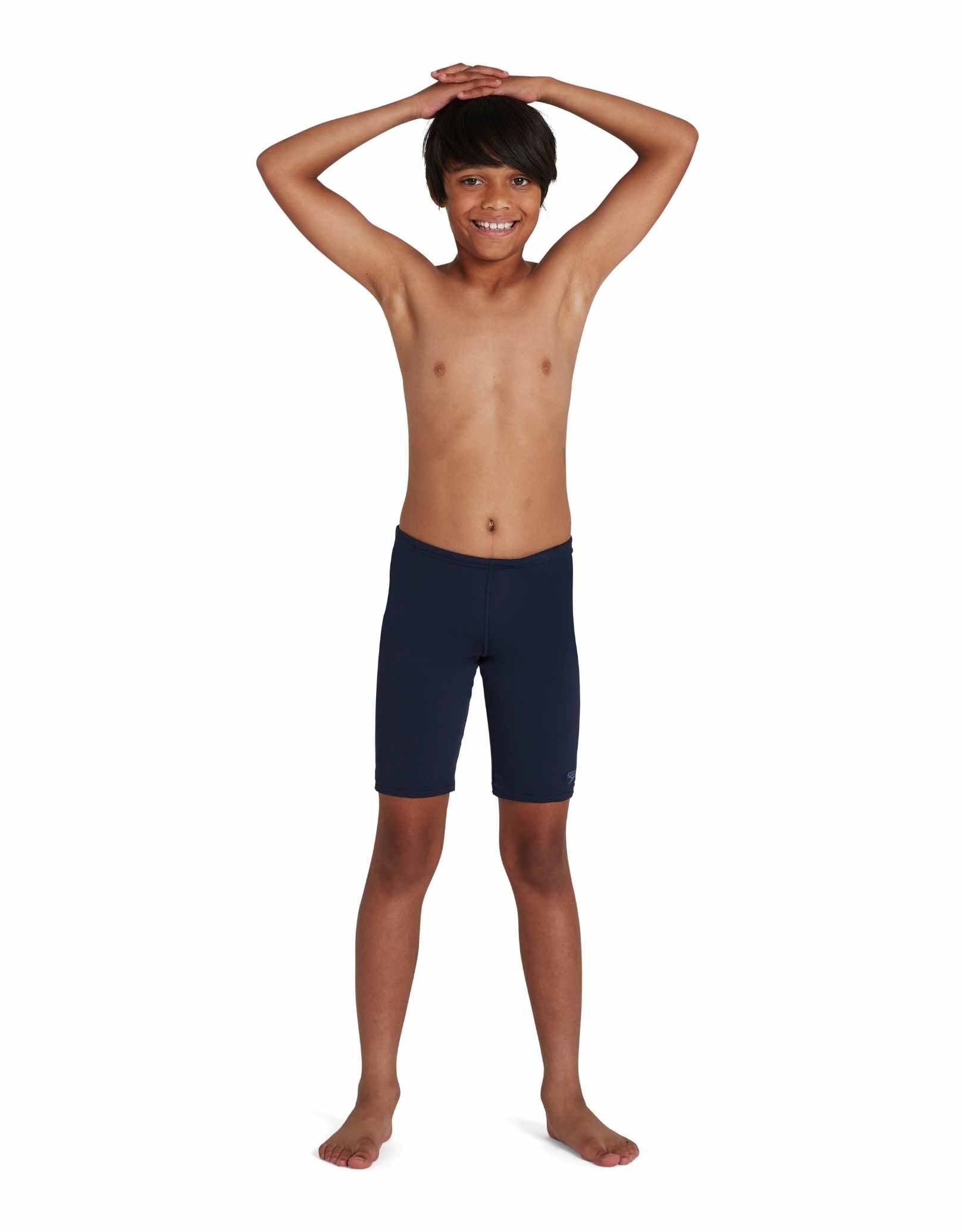 Boys Endurance Plus Swim Jammer - Navy Blue Competitive Swimwear for Training & Racing | Perfect for Swim Teams, Lessons & Pool Workouts