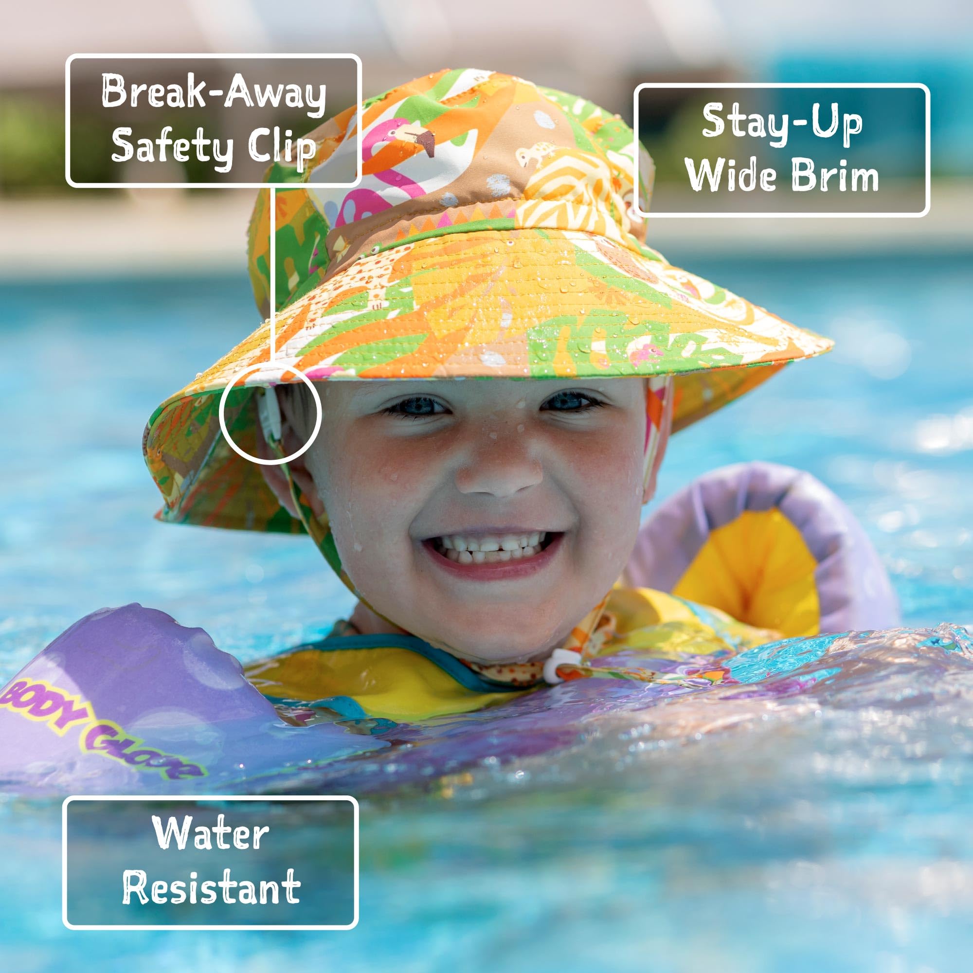 Jan & Jul Quick-Dry Adjustable Sun Protection Bucket Hat for Beach, Hiking & Outdoor Activities - UPF 50+ UV Protection for Men, Women & Kids