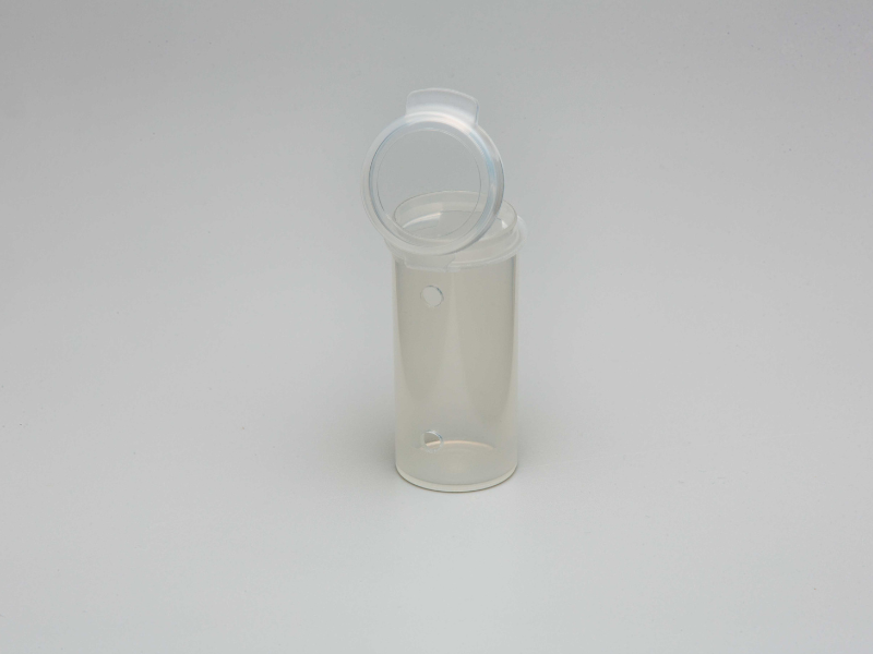 See Green®™ Airtight Vented Storage Vials - 10 Pack | Clear Plastic Test Tubes with Lids for Essential Oils, Spices, Herbs & Small Items | Perfect for Lab, Kitchen, Crafting & Organization
