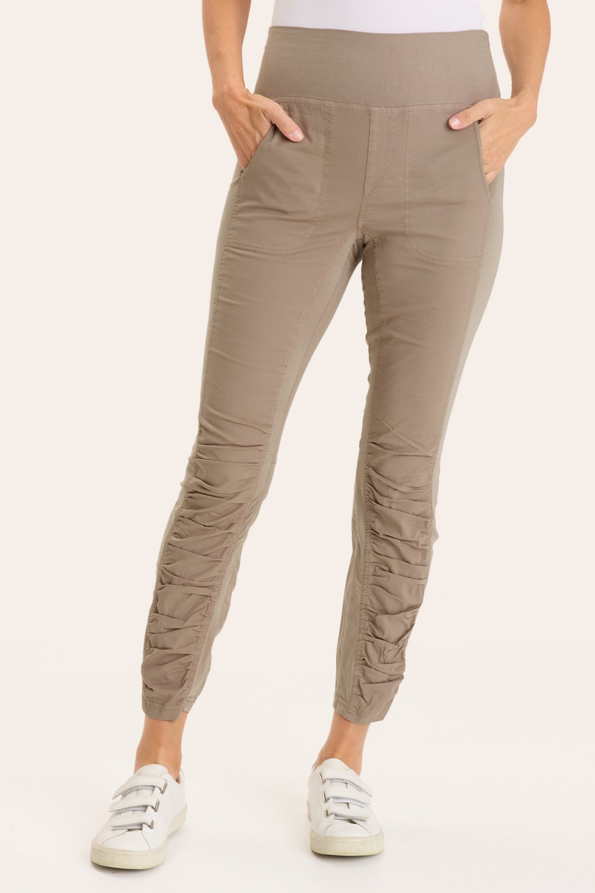 High Waist Penny Leggings for Women - Tummy Control Yoga Pants - Comfortable Workout Leggings for Running, Gym & Lounge Wear