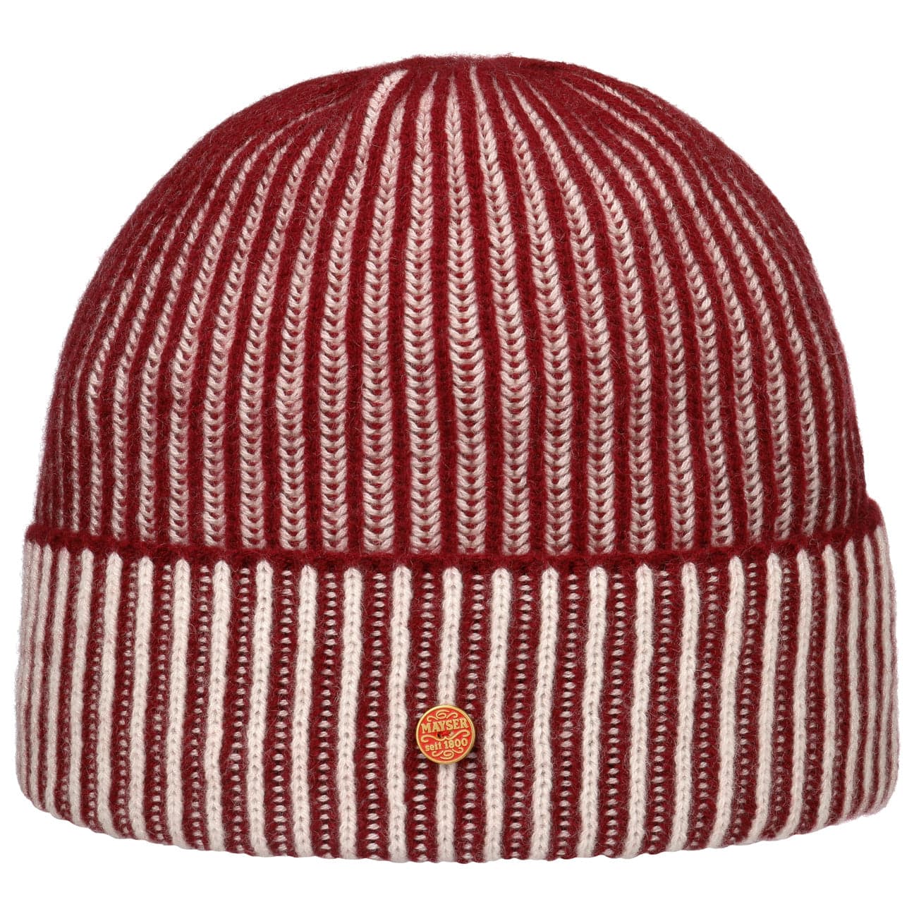 Premium Harper Cashmere Beanie Hat by Mayser - Soft Winter Knit Hat for Women & Men - Cozy Cold Weather Accessory for Skiing, Snowboarding & Outdoor Activities