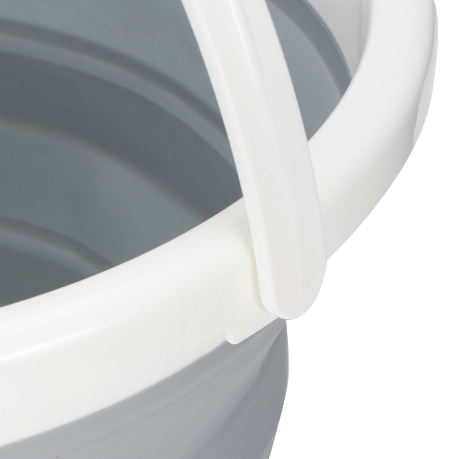 Premium Collapsible Water Bucket - 10L Space-Saving PP Material for Camping, Fishing & Outdoor Adventures - Perfect for Travel, Emergency Storage & Backpacking Essentials