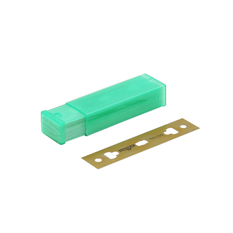 Unger Ergotec 4in/10cm Replacement Blades for Window Cleaning Tools - Premium Quality Squeegee Blades for Professional Glass Cleaners, Home Use, and Commercial Cleaning Services