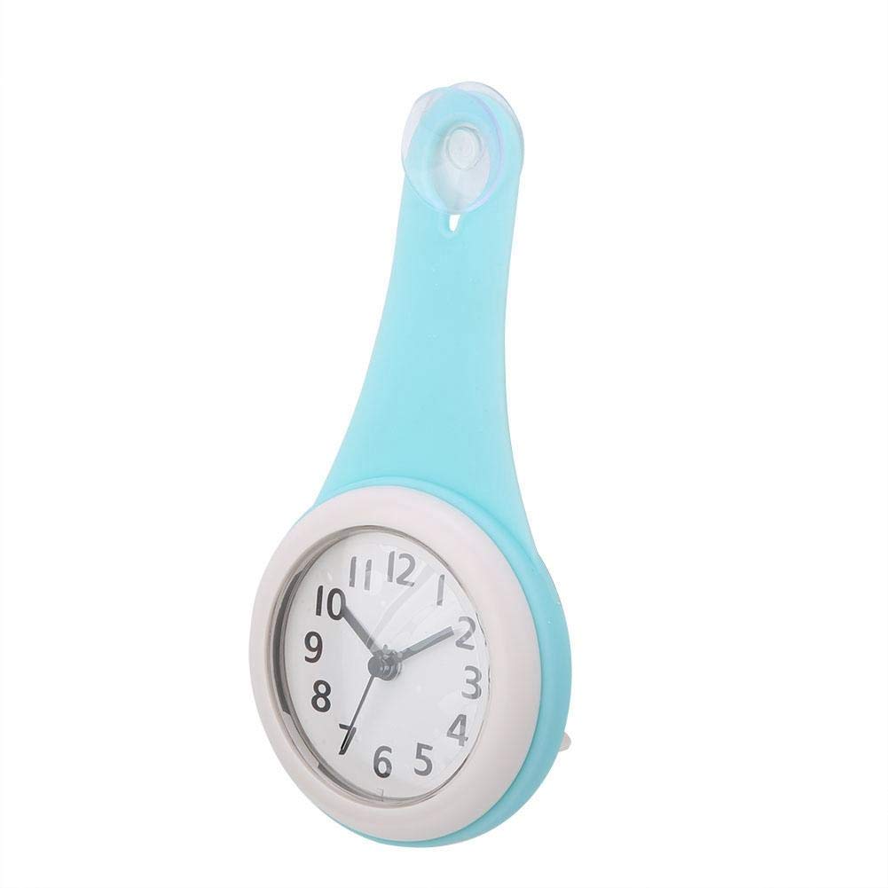 Waterproof Shower Clock with Suction Cup - Digital Bathroom, Kitchen, Bedroom Wall Clock (Blue) | Perfect for Home Decor, Swimming Pool & Spa Use