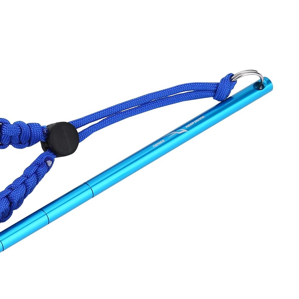 **34cm Aluminum Alloy Diving Stick - Adjustable Wrist Lanyard, Noise Maker & Pointer for Scuba Diving, Pool Games & Underwater Signaling**
