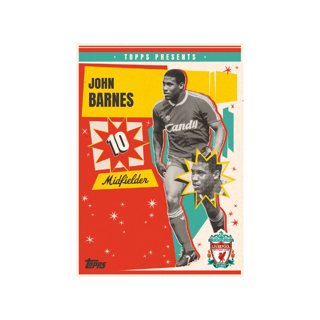 2024/25 Topps Liverpool FC Team Set Single Pack - Official Soccer Trading Cards for Collectors & Fans | Perfect for Gifts, Display & Memorabilia