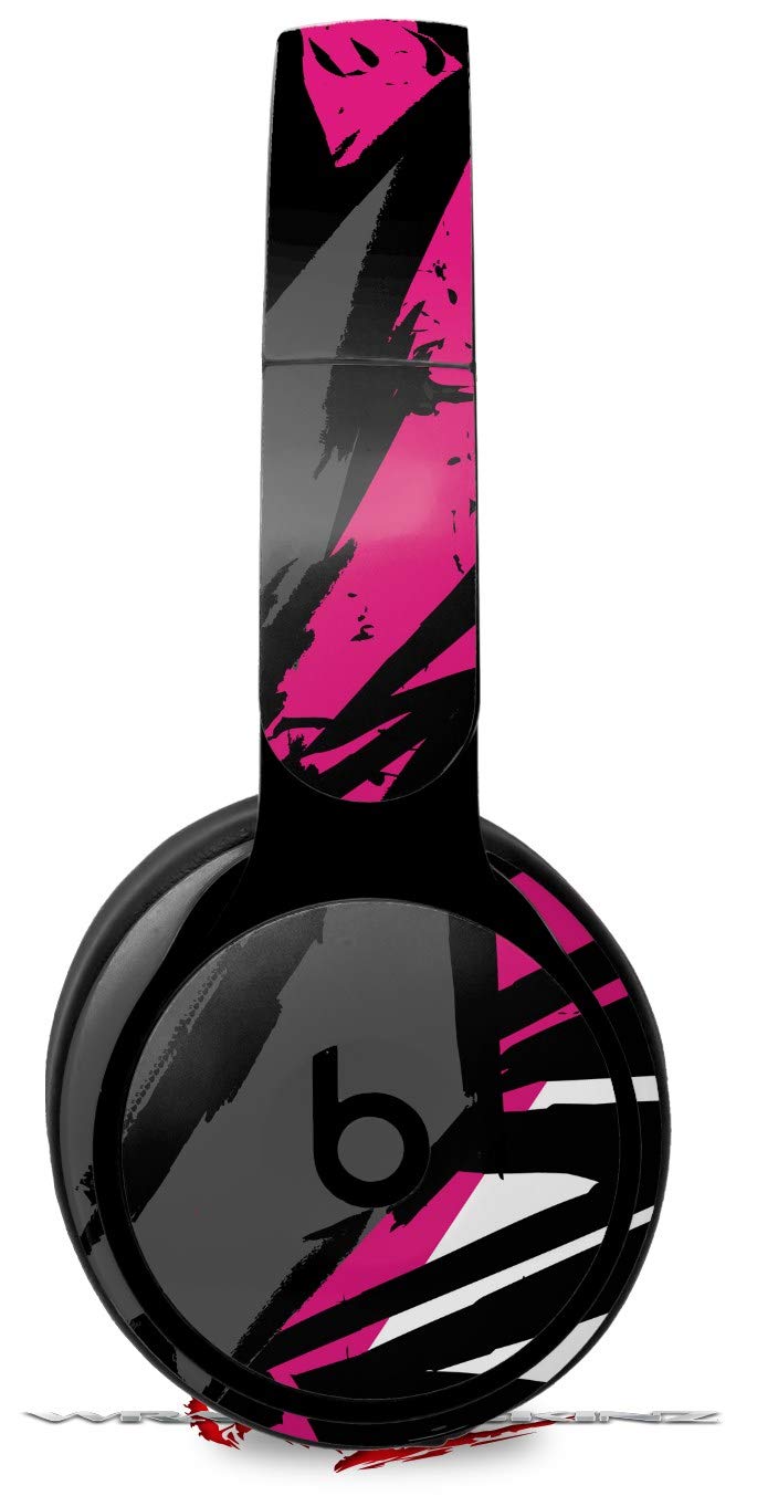 Beats Solo Pro Headphones Skin Decal Wrap - Baja 0040 Fuchsia Hot Pink Vinyl Sticker (Headphones Not Included) | Perfect for Customization, Protection & Style Enhancement
