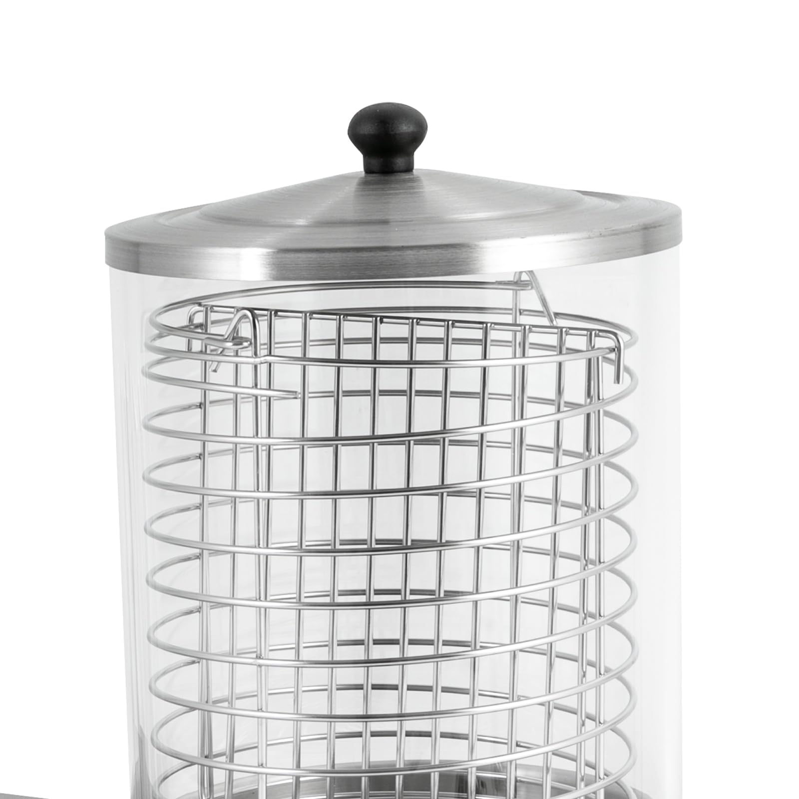 Commercial & Household Electric Hot Dog Steamer Machine - 408W 110V Stainless Steel Hot Dog & Bun Warmer for Restaurants, Food Trucks and Home Parties