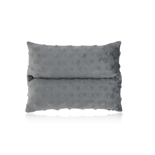 2 Rows-Minky Dot Dark Gray