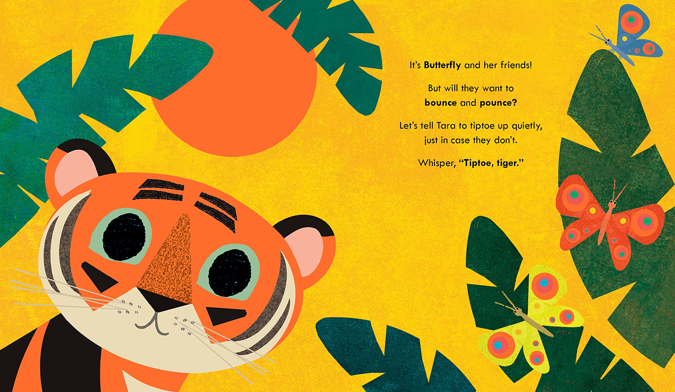 Neon Picture Books - Tiptoe Tiger for Kids' Bedtime Reading
