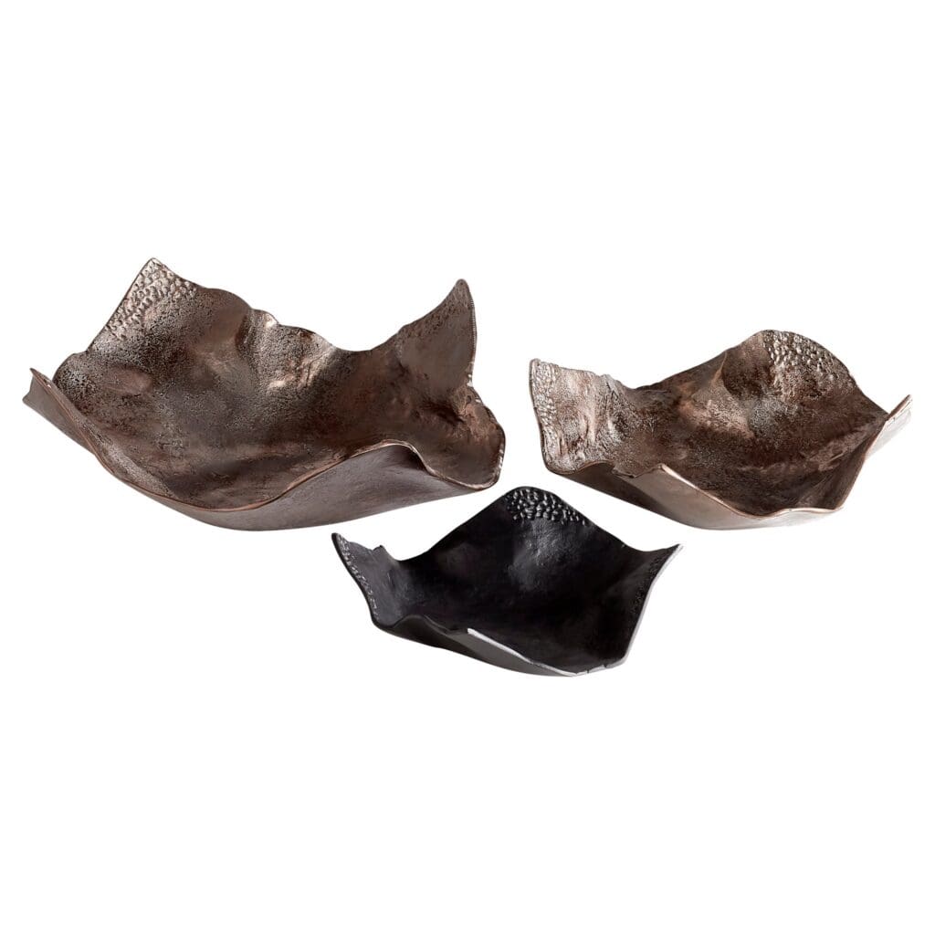 Cyan Design 11158 Bauhaus Style Small Bronze Tray - Elegant Serving Tray for Coffee Table, Dining, or Home Decor