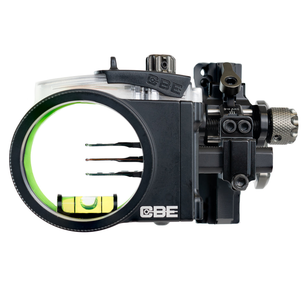 CBE Trek Pro 3 Pin Bow Sight for Archery Hunting - Adjustable Fiber Optic Sight for Compound Bows | Perfect for Target Practice and Outdoor Hunting Adventures