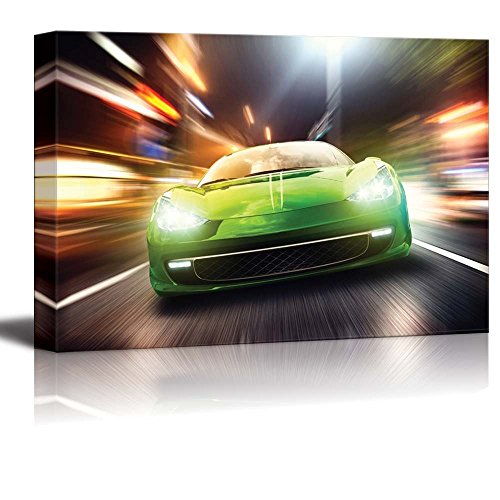 Night Race/Green Racing Car