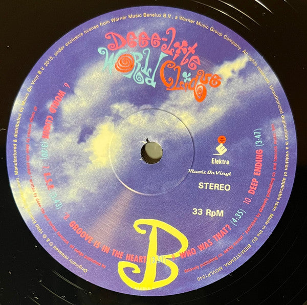 Deee Lite - World Clique Vinyl LP Album (Reissue, 180 Gram, Near Mint Condition) - Perfect for Record Collectors & Music Enthusiasts