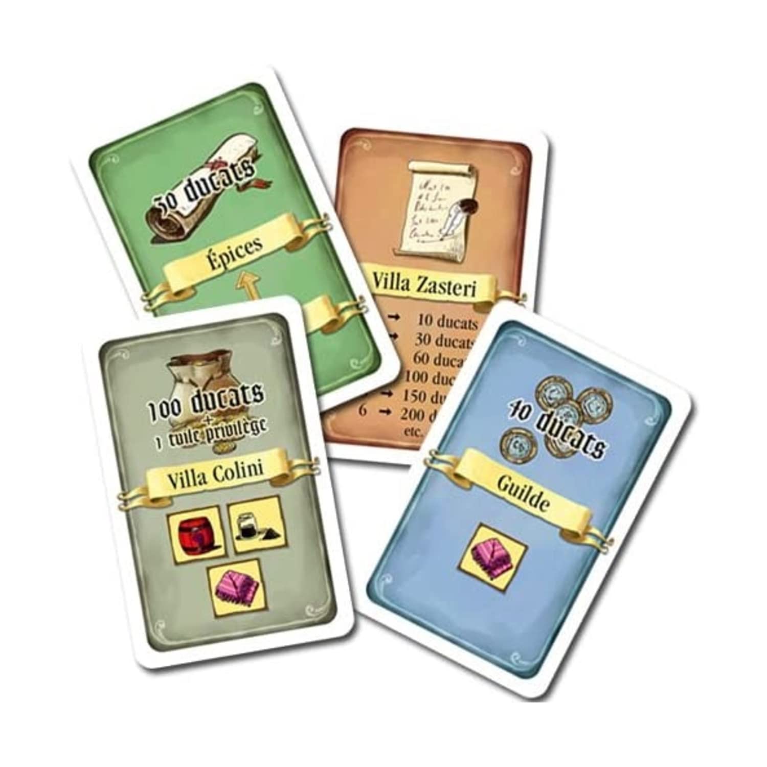 Rio Grande Games Genoa - Award-Winning Strategy Board Game for Adults & Families | Perfect for Game Nights & Social Gatherings