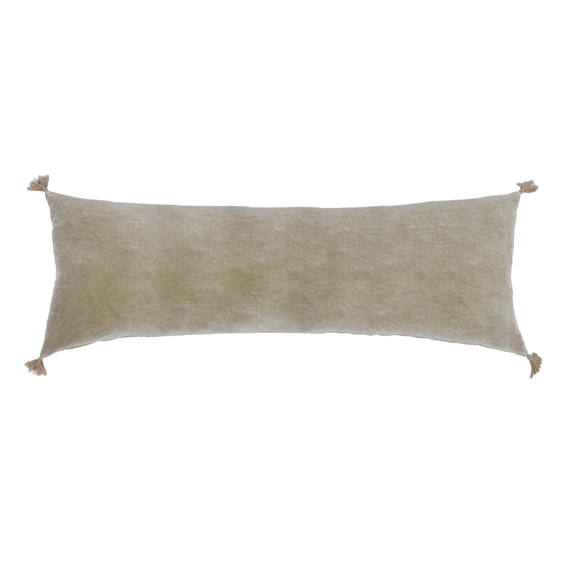 Bianca 14x40 Decorative Throw Pillow with Insert - Perfect for Sofa, Bed & Home Decor
