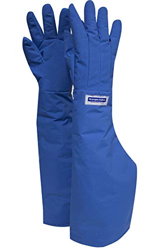 National Safety Apparel G99CRBERXLSH Waterproof Cryogenic Safety Gloves - Nylon Taslan & PTFE Shoulder, 26