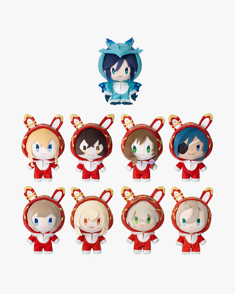 Genshin Impact© Teyvat Paradise Mondstadt Plush Doll - Cute Anime Character Stuffed Toy for Fans, Collectors & Gift Giving | Perfect for Bedroom Decor, Cosplay Props & Gaming Merchandise
