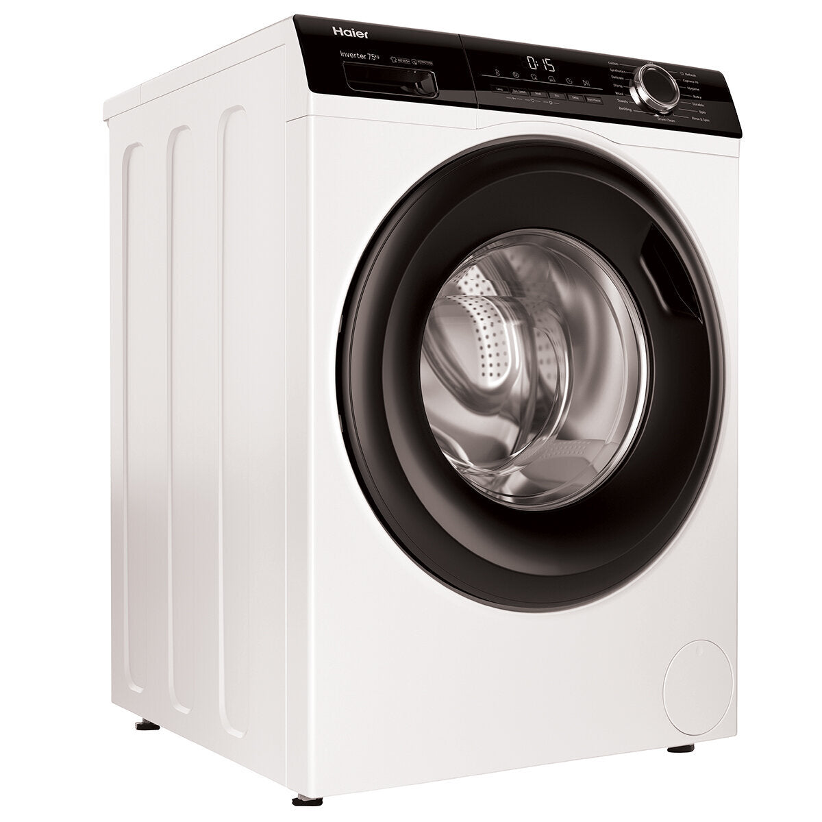 Haier 300 Series 7.5kg Front Load Washing Machine HWF75AW3 - Energy Efficient, Quiet Operation for Apartments & Small Homes - Perfect for Laundry Rooms & Compact Spaces