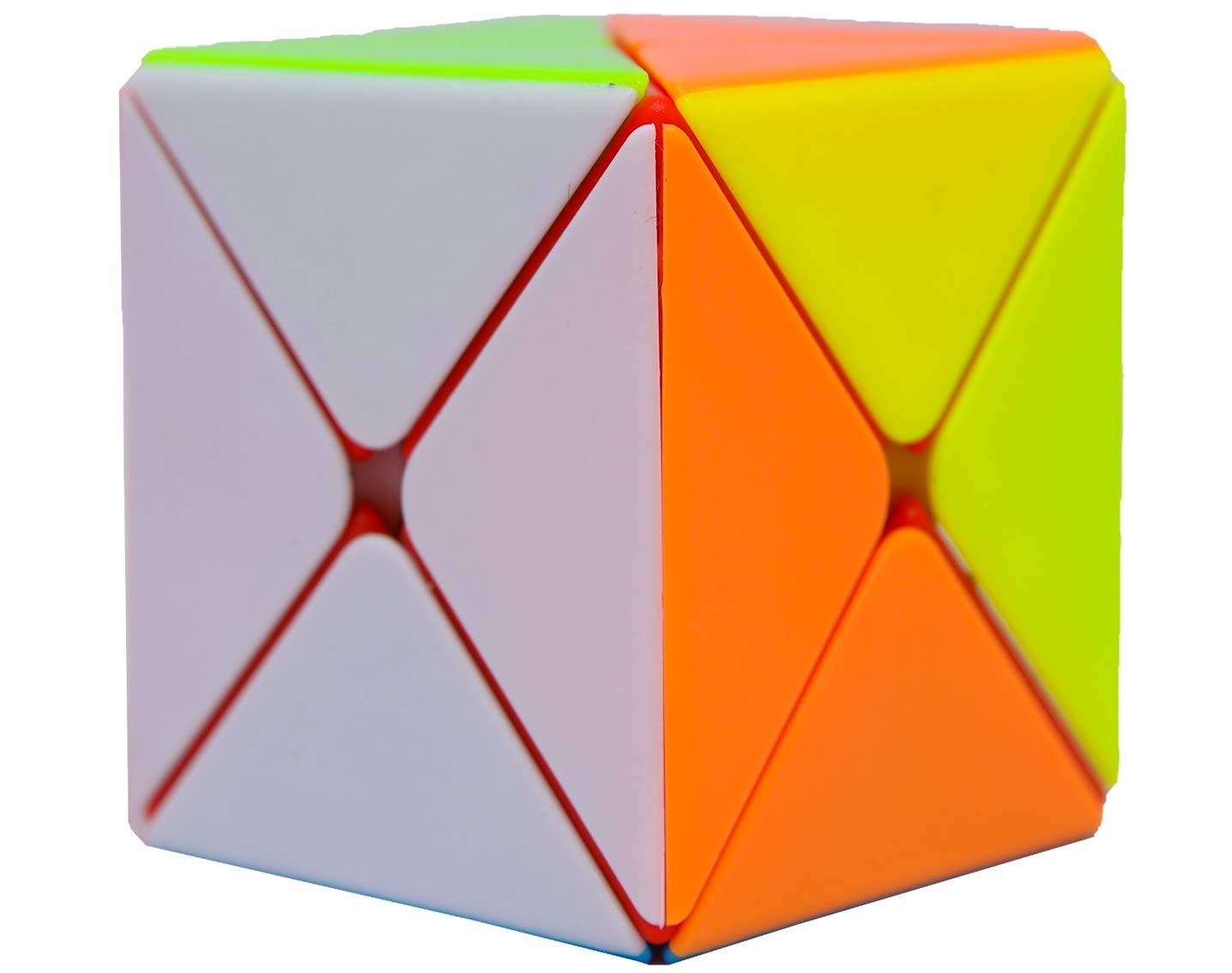 Vivir Smooth Stickerless High Speed Cube 3x3 Puzzle Toy for Kids & Adults - Fast Turning Magic Cube for Beginners & Professionals - Perfect for Stress Relief, Brain Training & STEM Learning (Axis X)