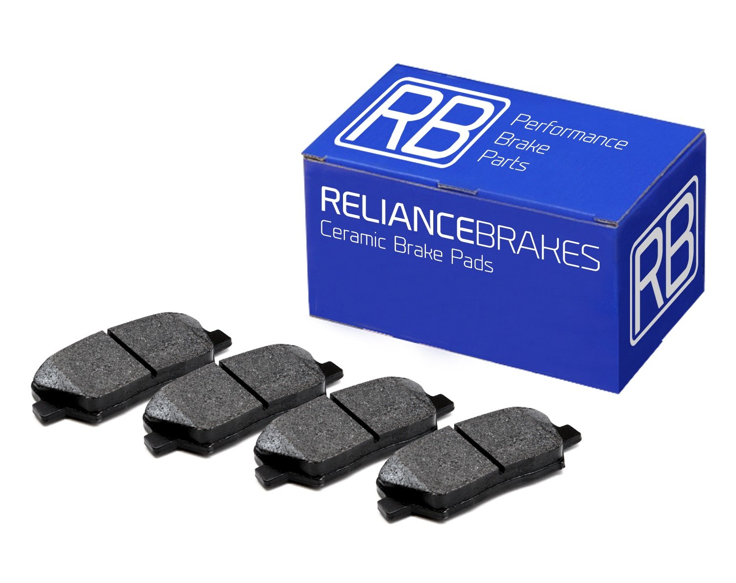 High-Performance Ceramic Brake Pads for Cars & Trucks - Durable & Quiet Braking - Ideal for Daily Commute & Highway Driving