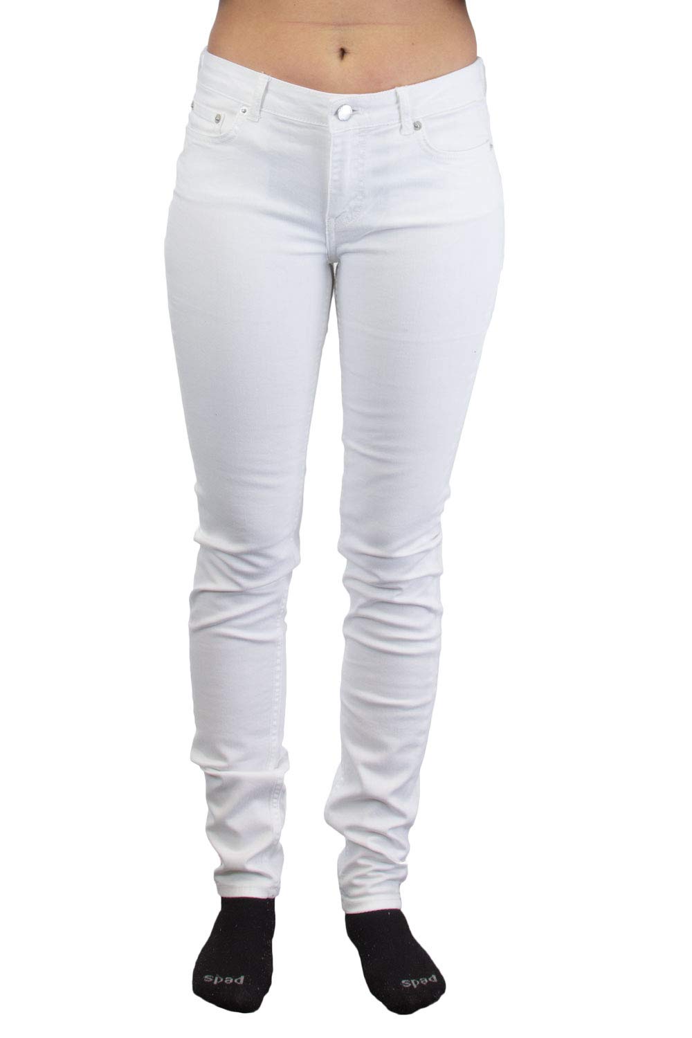 Stylish Women's Slim Fit Jeans in Avon White - Perfect for Casual Outfits & Everyday Wear