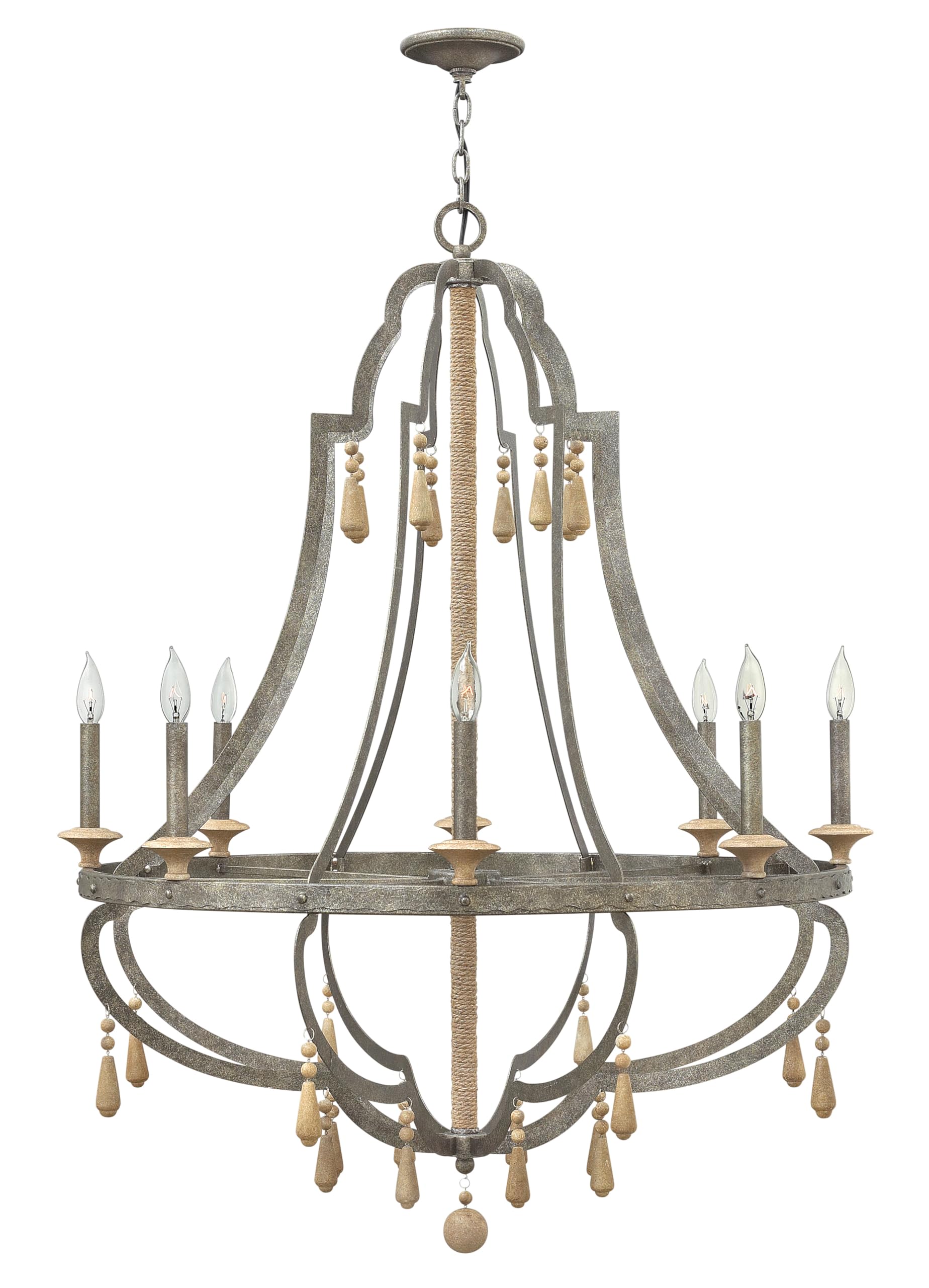 Fredrick Ramond FR42288DIR 8-Light Crystal Chandelier - Elegant Dining Room Lighting Fixture for Formal Dining Room & Luxury Home Decor