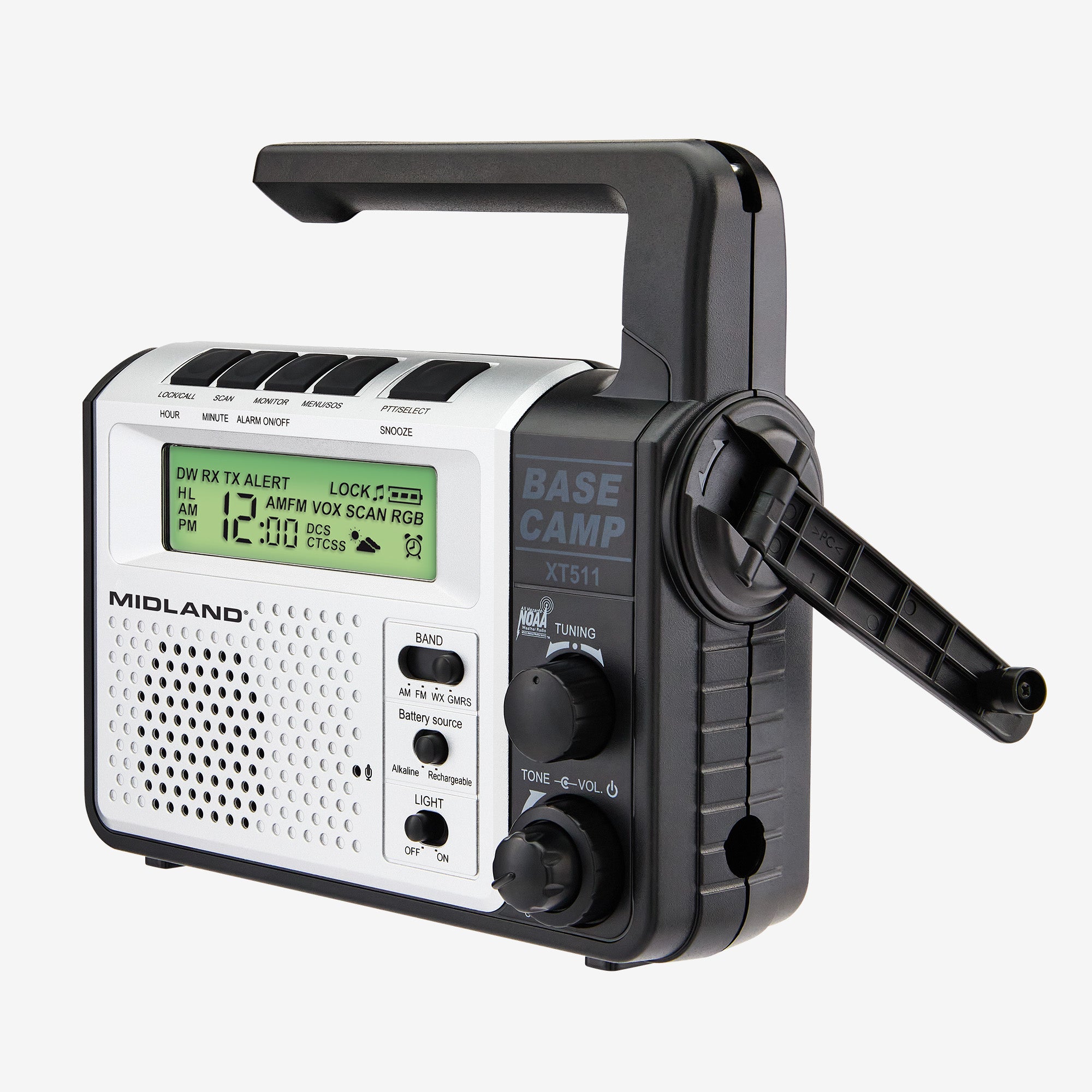 XT511 GMRS Base Camp 22-Channel Two-Way Radio - Long Range Communication for Outdoor Adventures, Camping, Hiking & Emergency Preparedness