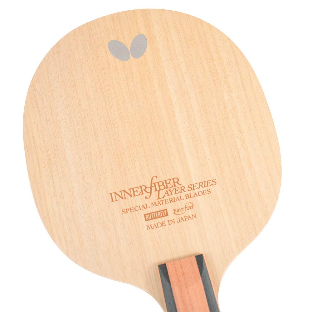 Butterfly Innerforce Layer ZLF CS Table Tennis Blade - ZL Fiber Professional Ping Pong Racket for Traditional & Reverse Chinese Penhold - Made in Japan - Perfect for Competitive Play & Training Sessions