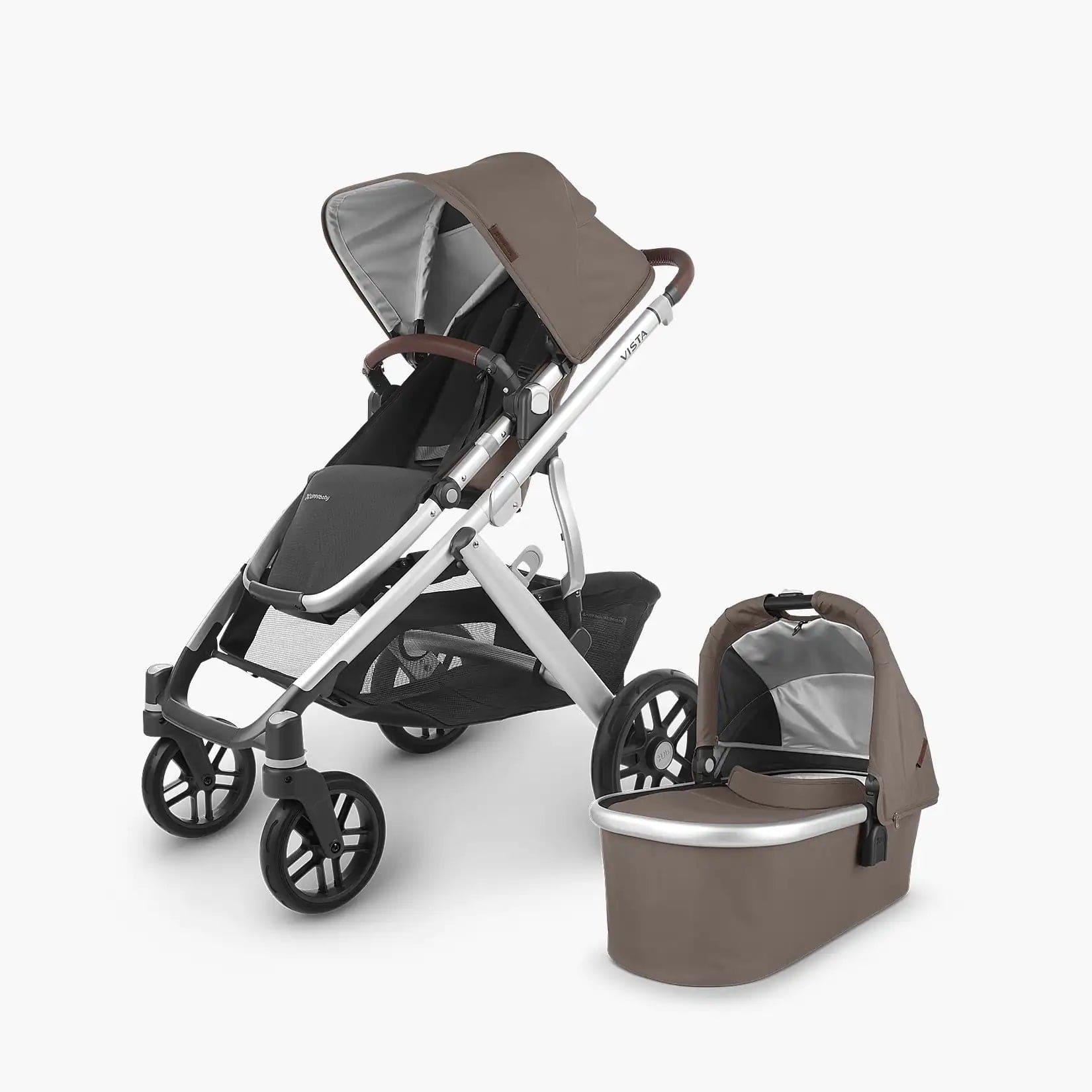 Theo (Dark Taupe/Silver/Chestnut Leather)
